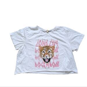 Altar'd State White Tiger CropTop